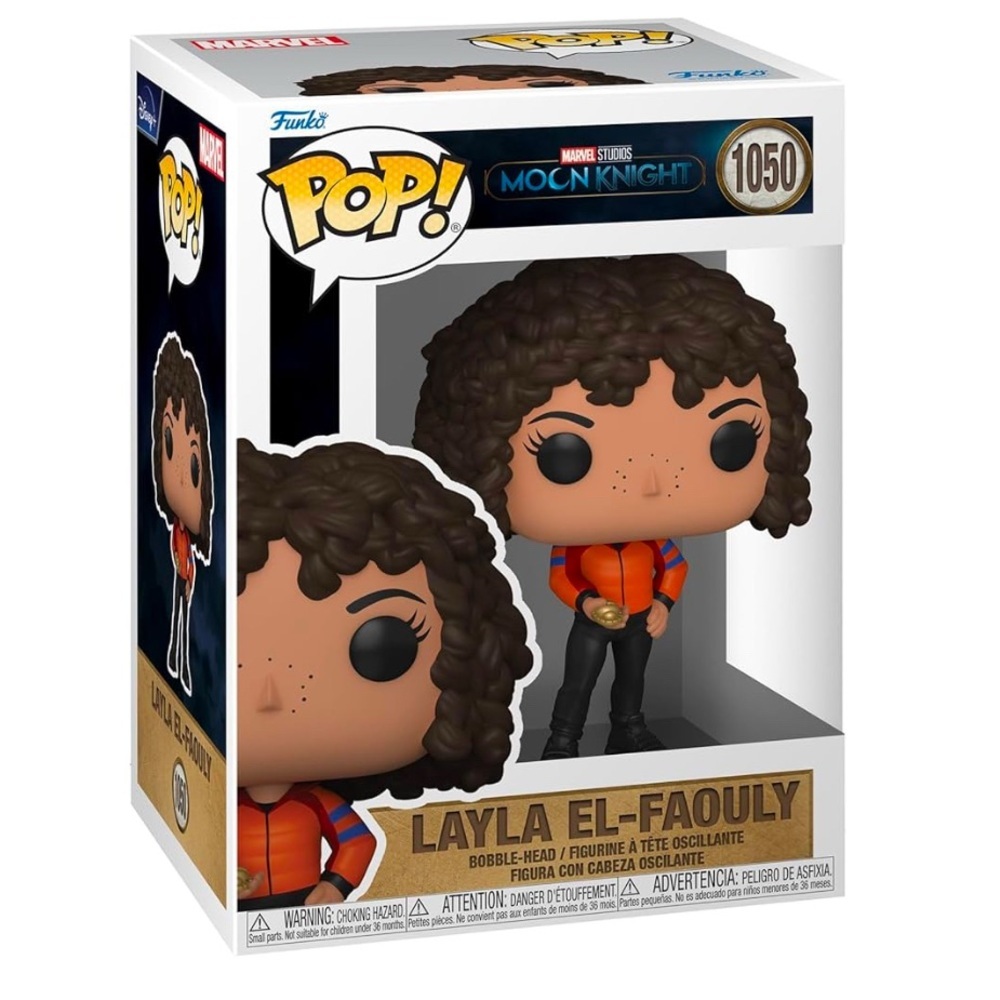 NIB Funko Pop! Moon Knight Layla El-Faouly #1050